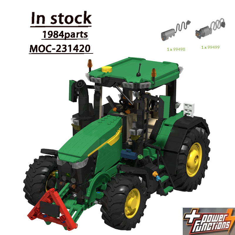 MOC-231420 도시 농장 농업용 트랙터 빌딩 블록 - Farming Agriculture Model 리뷰 및 가격